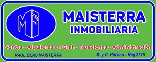 Logo de Maisterra Propiedades