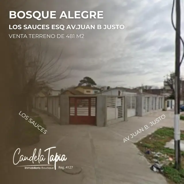 Terreno en venta en BOSQUE ALEGRE