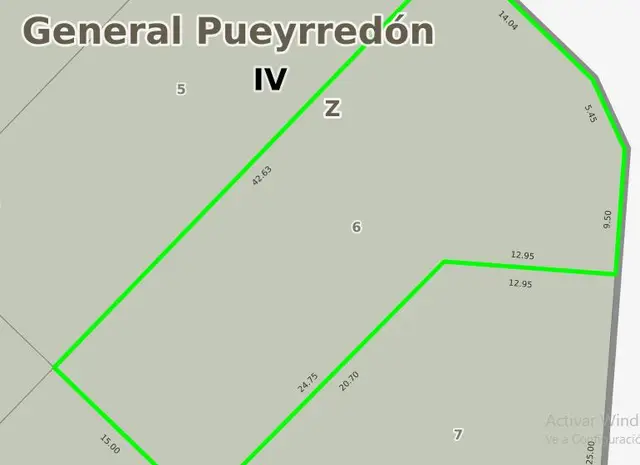 Terreno en venta en NUEVO GOLF