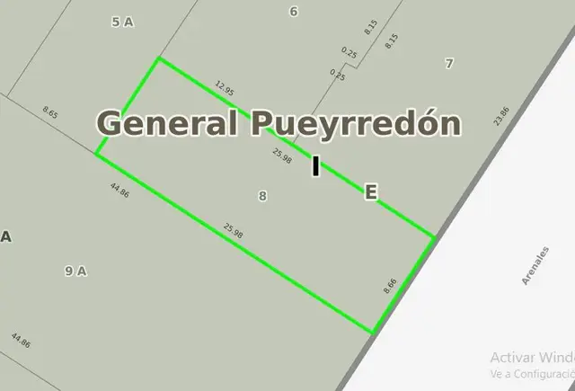 Terreno en venta en ESTACION TERMINAL (ALDREY)