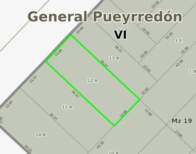 Terreno de 4 ambientes en venta en SANTA MONICA