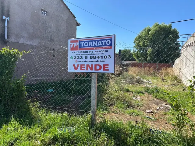 Terreno en venta en ZACAGNINI JOSE MANUEL