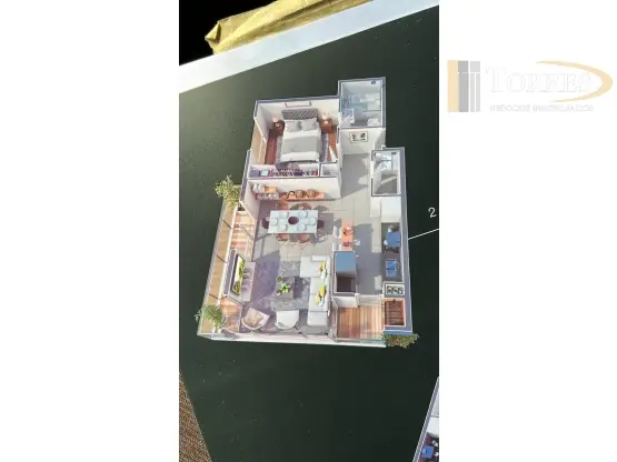 Departamento de 2 ambientes en venta en LA PERLA
