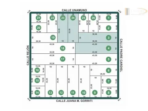 Terreno de 1 ambiente en venta en LOS PINARES