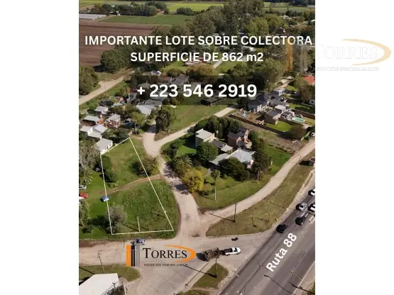 Terreno de 1 ambiente en venta en BATAN