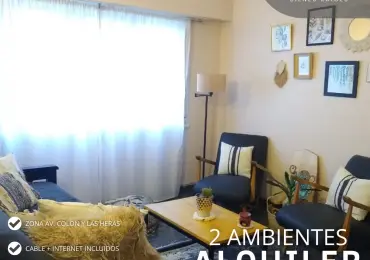 Departamento de 2 ambientes en alquiler temporario en Mar del Plata