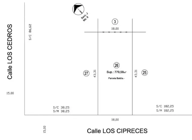 Terreno en venta en ESTACION CAMET