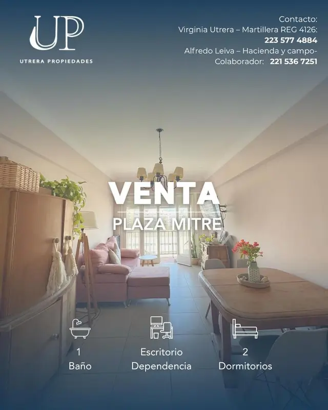 Departamento de 4 ambientes en venta en Centro