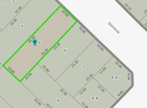 Terreno en venta en SANCHEZ FLORENCIO