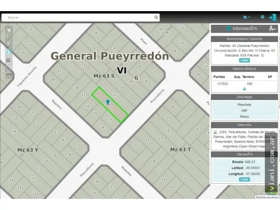 Terreno en venta en COLINAS DE PERALTA RAMOS
