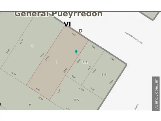 Terreno en venta en PLAZA PERALTA RAMOS