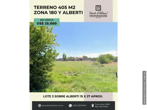 Terreno de 1 ambiente en venta en CORONEL DORREGO