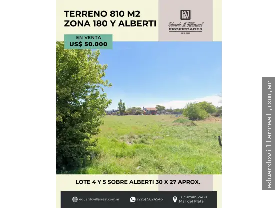 Terreno de 1 ambiente en venta en CORONEL DORREGO