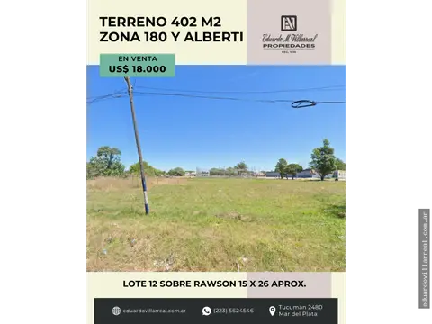 Terreno de 1 ambiente en venta en ROLDAN BELISARIO