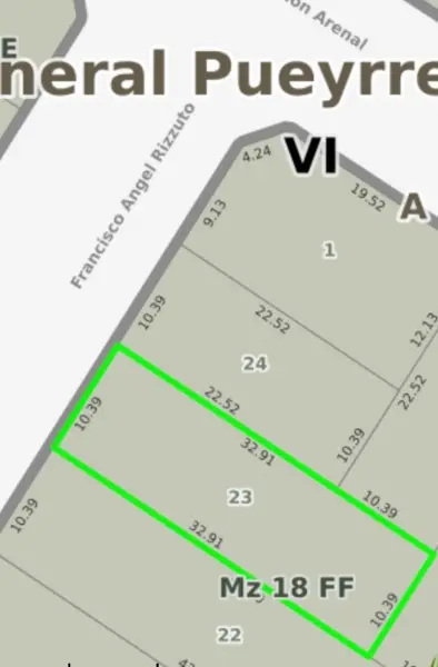 Terreno en venta en LOPEZ DE GOMARA