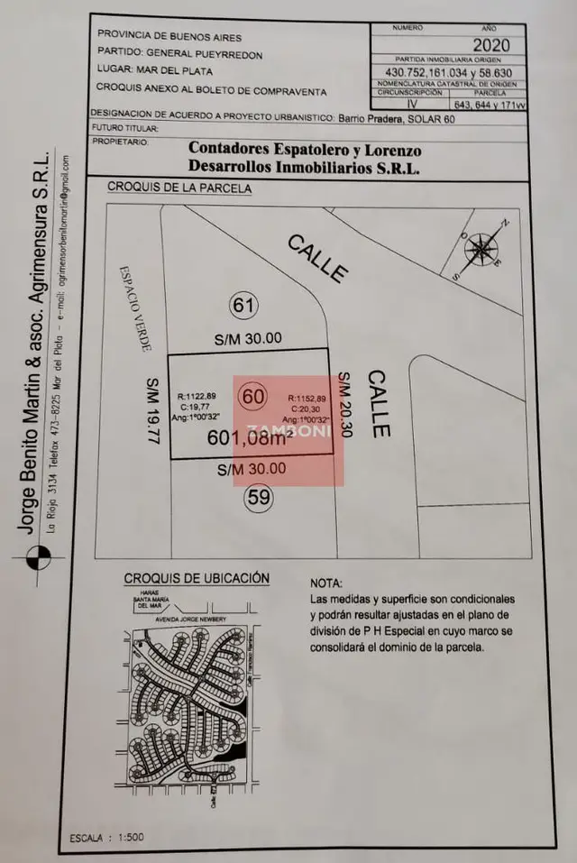 Terreno en venta en LOS ACANTILADOS