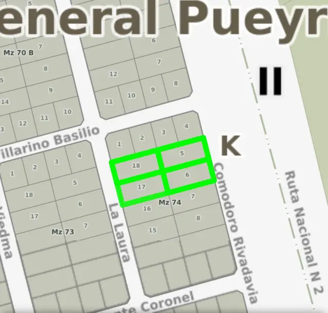 Terreno en venta en ESTACION CAMET