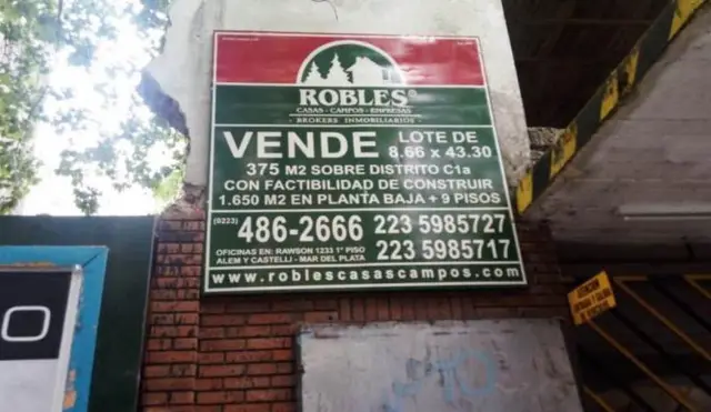 Terreno en venta en Centro