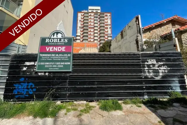 Terreno en venta en LEANDRO N. ALEM