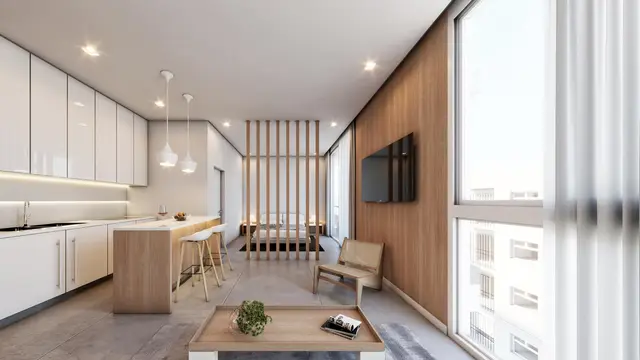 Departamento de 1 ambiente en venta en Güemes