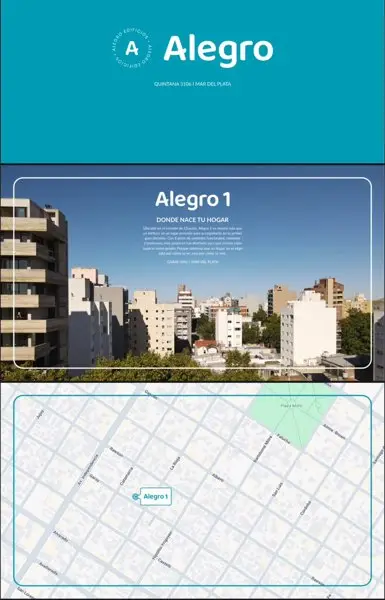 Departamento de 2 ambientes en venta en PLAZA PERALTA RAMOS