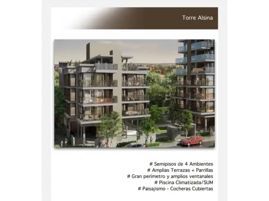 Departamento de 4 ambientes en venta en LOS TRONCOS
