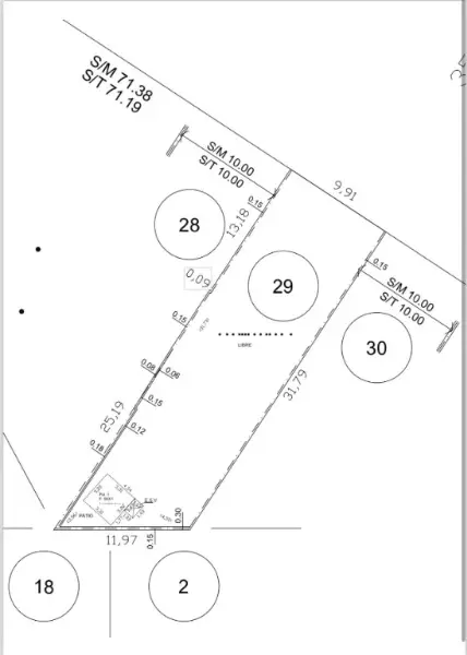 Terreno en venta en JURAMENTO