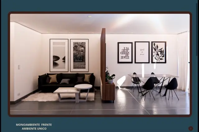Departamento de 1 ambiente en venta en JURAMENTO