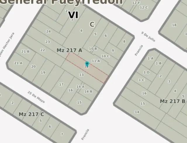 Terreno de 3 ambientes en venta en ESTACION NORTE