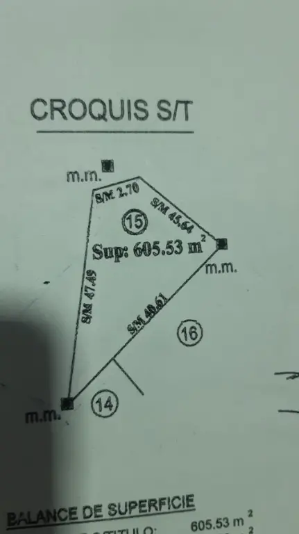 Terreno en venta en Centro
