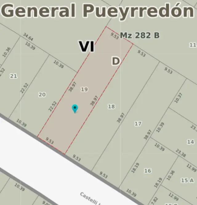Terreno de 2 ambientes en venta en PLAZA PERALTA RAMOS