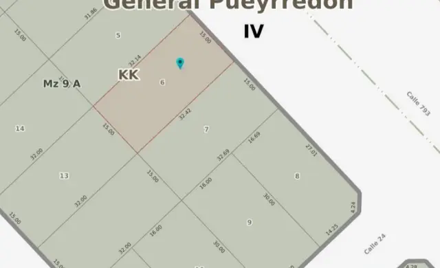 Terreno en venta en SANTA CELINA