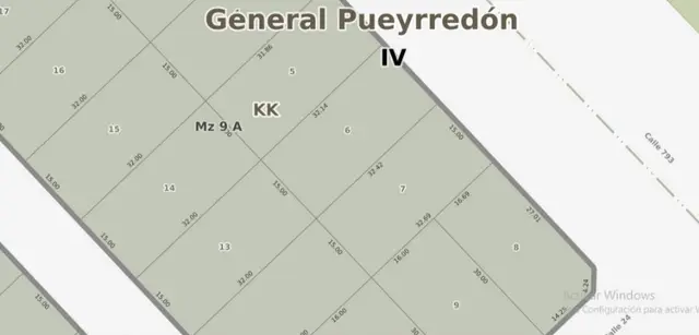 Terreno en venta en SANTA CELINA
