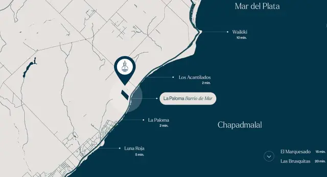Terreno en venta en Playa Chapadmalal