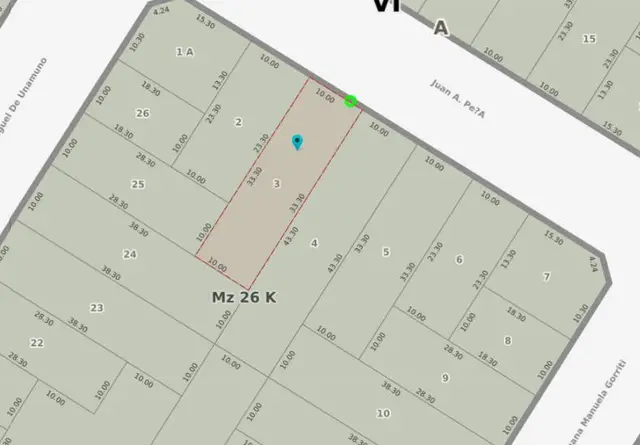Terreno en venta en LOS PINARES