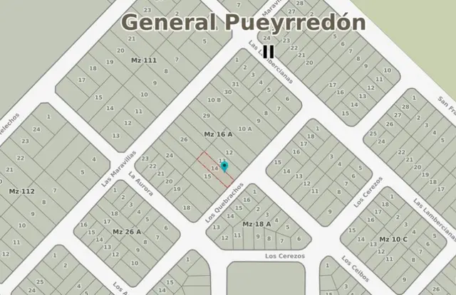 Terreno en venta en FRAY LUIS BELTRAN