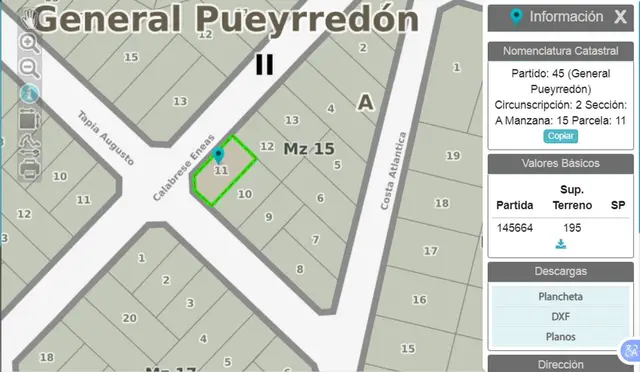 Terreno en venta en PARQUE CAMET