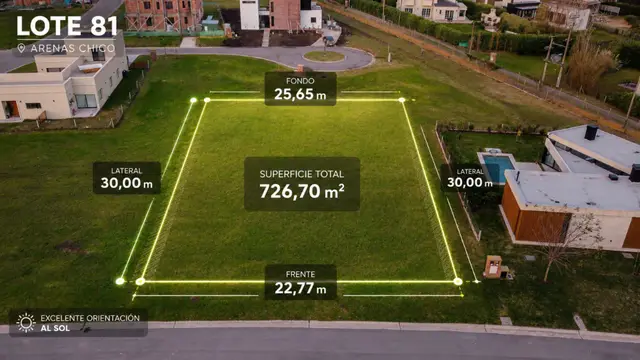 Terreno en venta en Arenas Chico