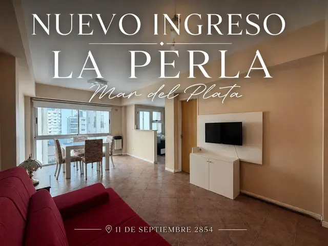Departamento de 1 ambiente en venta en LA PERLA