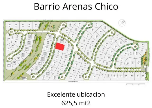 Terreno en venta en Arenas Chico