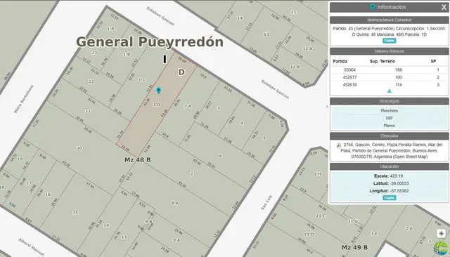 Terreno en venta en Centro