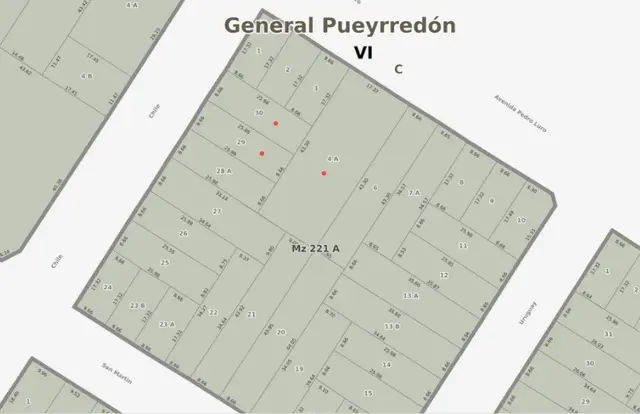 Terreno en venta en ESTACION TERMINAL (ALDREY)