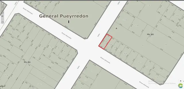 Terreno en venta en PLAZA PERALTA RAMOS
