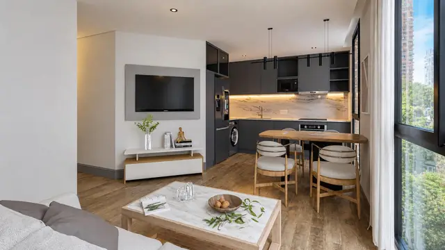 Departamento de 1 ambiente en venta en LA PERLA