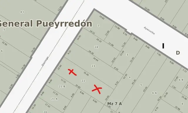 Terreno en venta en NUEVA POMPEYA