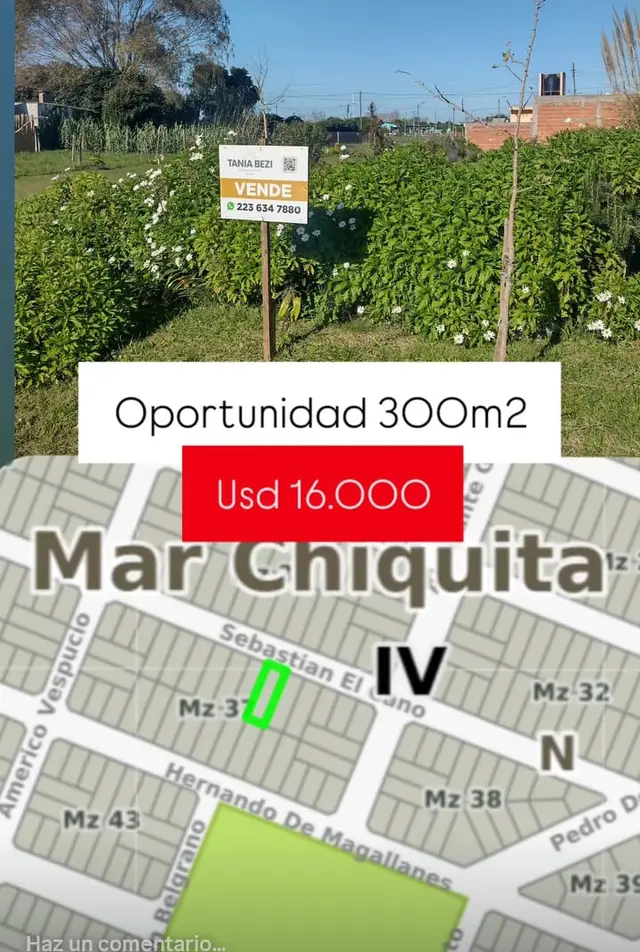 Terreno en venta en Mar del Plata