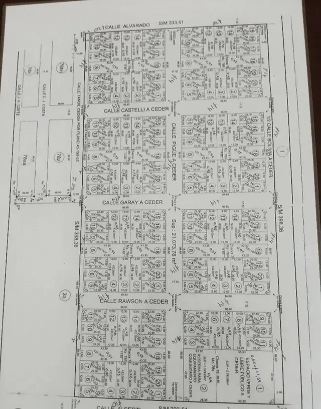 Terreno en venta en Centro