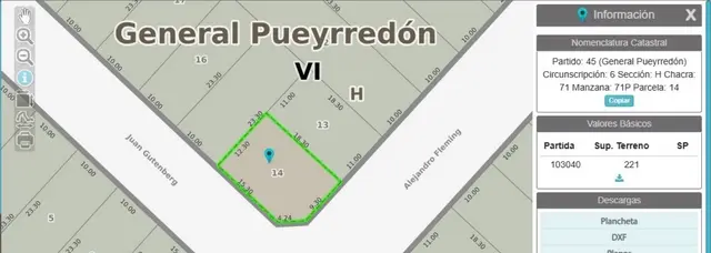 Terreno en venta en CERRITO SUR