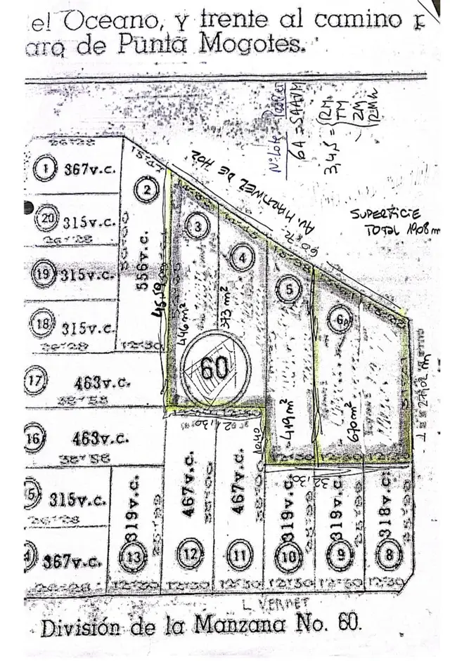 Terreno en venta en Punta Mogotes