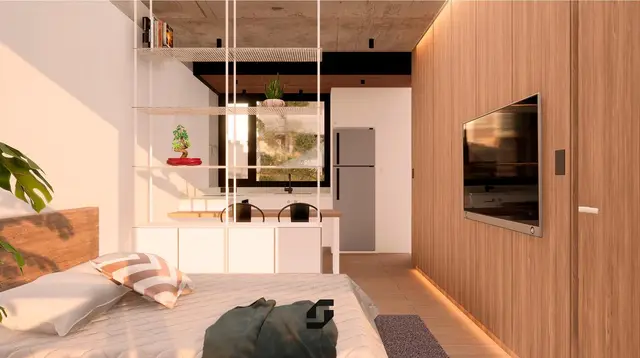 Departamento de 1 ambiente en venta en Güemes